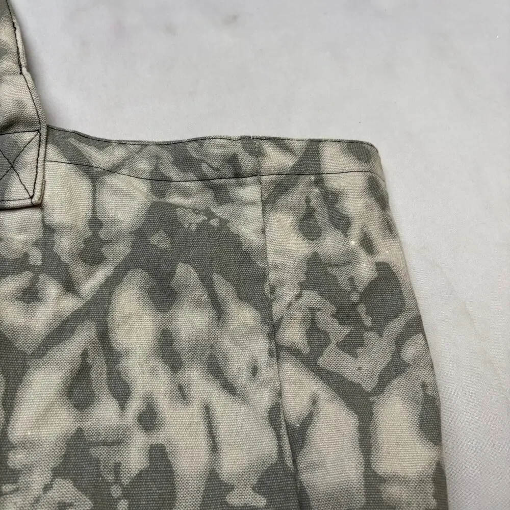 Alo Yoga Tie Dye Oversized Cotton Canvas Large Tote Bag